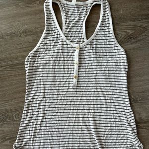 Nordstrom Loveappella Striped Racerback Tank top